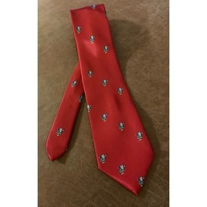 Buckingham Santa Elf Red Holiday Tie